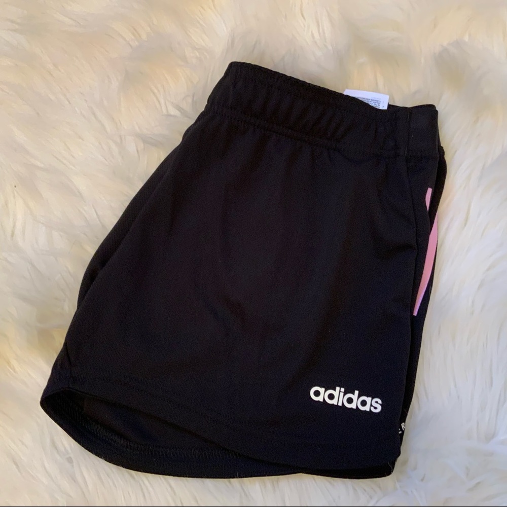 Adidas Design to Move Knit Shorts - NWT - Small - Black/Clear Lilac - Picture 3 of 11